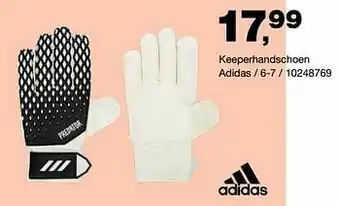 Bristol Keeperhandschoen adidas aanbieding