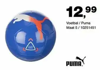 Voetbal - puma maat 5