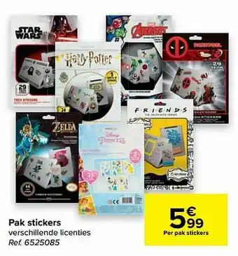 Pak stickers
