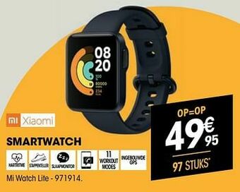 Electro Depot Xiaomi smartwatch mi watch lite aanbieding