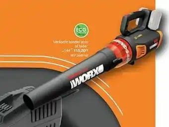 Brico Worx bladblazer wg584e.9 aanbieding