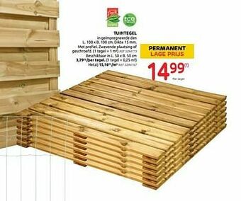 Brico Tuintegel aanbieding