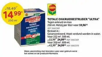 Brico Totale onkruidbestrijder ultra aanbieding