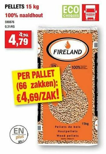 Pellets 100% naaldhout
