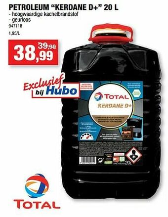 Hubo Petroleum kerdane d+ aanbieding