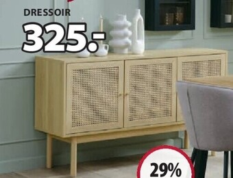 Jysk Halmstad dressoir aanbieding
