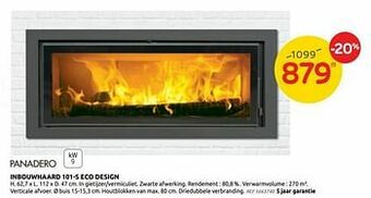 Brico Inbouwhaard 101-s eco design aanbieding