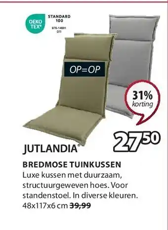 Jysk Bredmose tuinkussen aanbieding