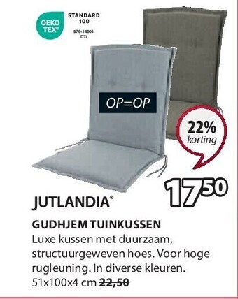 Jysk Gudhjem tuinkussen aanbieding