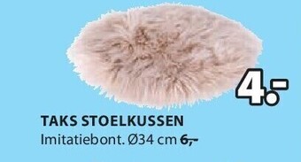 Jysk Taks stoelkussen aanbieding