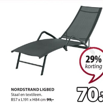 Jysk Nordstrand ligbed aanbieding