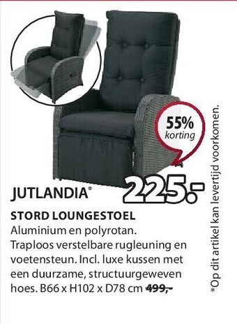 Jysk Stord loungestoel aanbieding