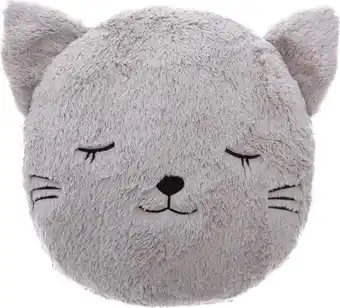 Bol.com Sierkussen - hoofdkussen kind - grijs - 27 cm aanbieding