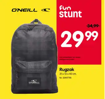 O'neill Rugzak 31x13x40cm