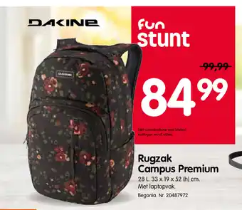 Fun Dakine Rugzak Campus Premium aanbieding
