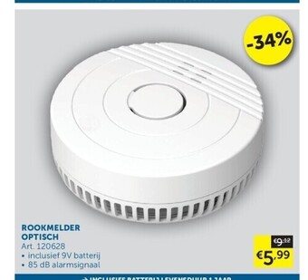 Rookmelder optisch