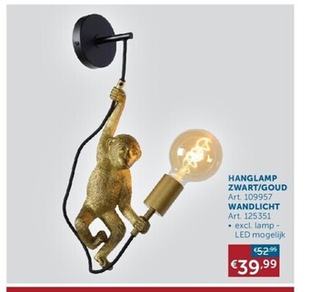 Zelfbouwmarkt Hanglamp zwart/goud aanbieding