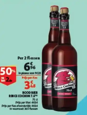 Bood bier r in ce cochon 7.5 75cl