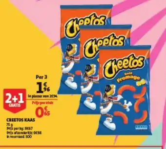Auchan Creetos kaas 75g aanbieding