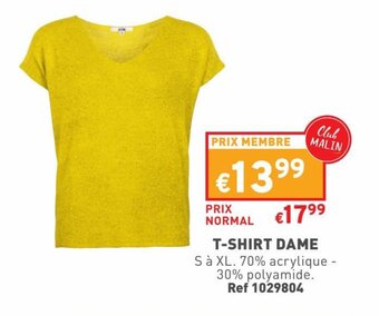 Trafic T-SHIRT DAME aanbieding