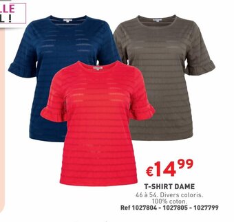 Trafic T-SHIRT DAME aanbieding