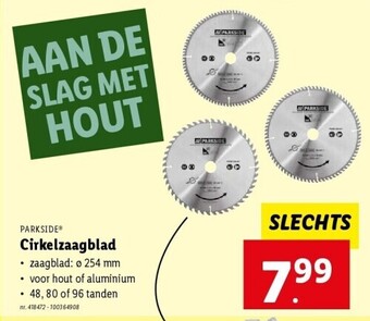 Lidl Cirkelzaagblad aanbieding