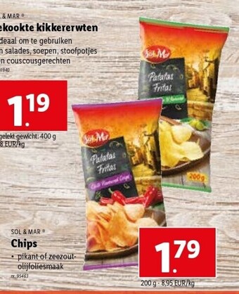 Lidl Chips aanbieding