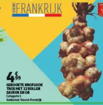 Gerookte knoflook tros met 12 bollen saveur en or