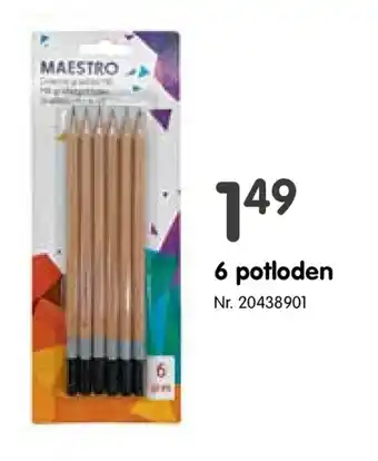 Maestro 6 potloden