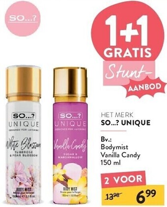 Di Bodymist vanilla candy 150 ml aanbieding