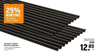 GAMMA Aquaplan topline bitumen golfplaat aanbieding