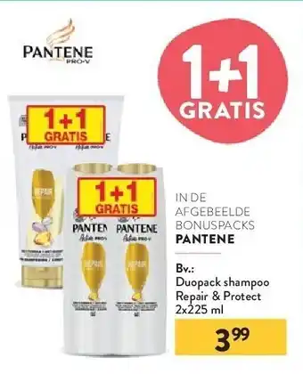 Di Duopack shampoo repair & protect 2x225 ml aanbieding