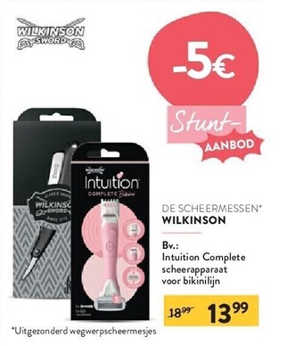 Di Wilkinson aanbieding