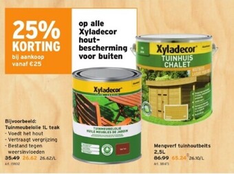 Tuinmeubelolie 1l teak