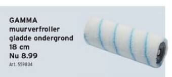 GAMMA Gamma muurverfroller gladde ondergrond 18 cm aanbieding