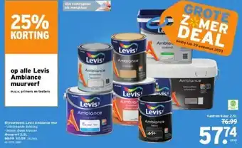 GAMMA Levis ambiance mur aanbieding