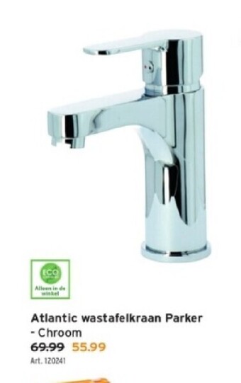GAMMA Atlantic wastafelkraan parker aanbieding
