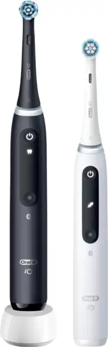 Coolblue Oral-b io 5n zwart en wit duo pack aanbieding