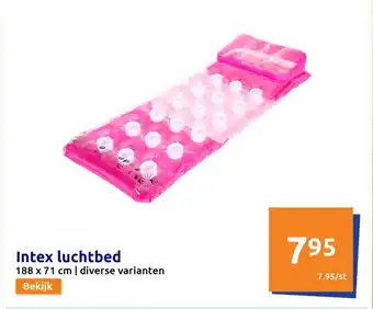 Action Intex luchtbed 188 x 71 cm | diverse varianten aanbieding