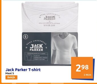 Action Jack Parker T-shirt Maat S aanbieding