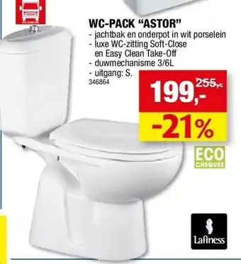 Hubo Wc-pack “astor” aanbieding
