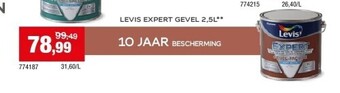 Hubo Levis expert gevel 2,5l aanbieding