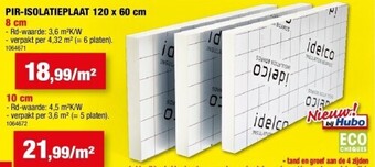 Hubo Pir-isolatieplaat 120 x 60 cm aanbieding
