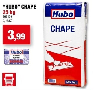 “hubo” chape 25 kg