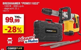 Hubo Breekhamer “powx11832” aanbieding