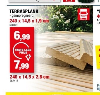 Hubo Terrasplank aanbieding