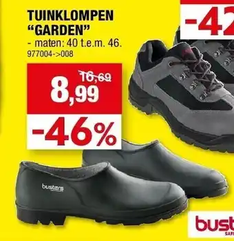 Hubo Tuinklompen “garden” aanbieding