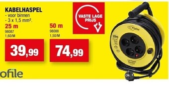 Kabelhaspel 25 m