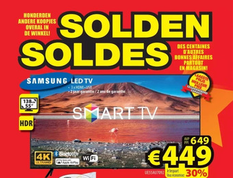 ElectroStock Samsung led tv aanbieding