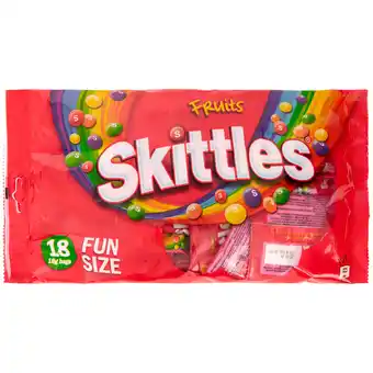 Skittles uitdeelzakjes fruits